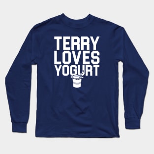 Terry Loves Yogurt Long Sleeve T-Shirt